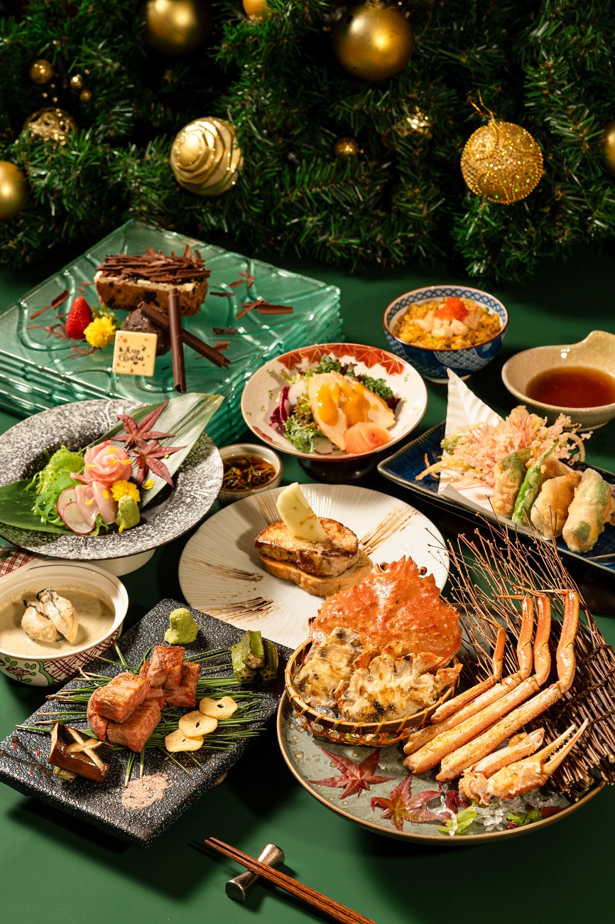  【Early Bird Offer】15% off on Senzuru Matsuba Crab & Nagasaki A5 Wagyu Beef Festival Dinner Set Menu on 24-26 & 31 Dec / 20% off on 1 Jan