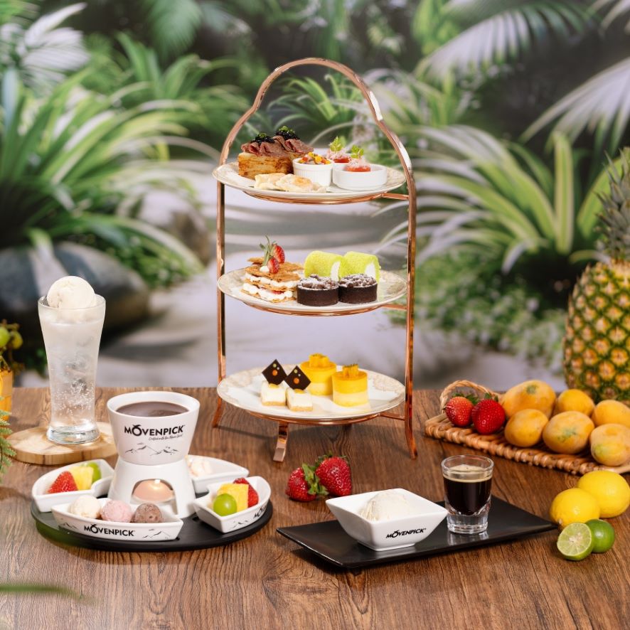 Summer Fruits Symphony．Movenpick® Ice Cream Fondue Afternoon Tea Set (Jul - Aug)