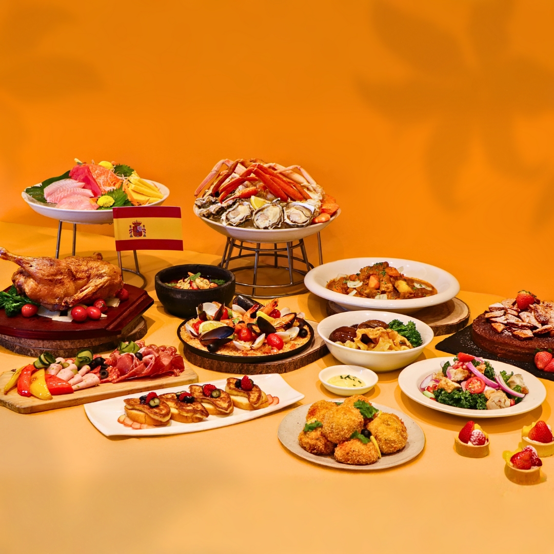 舌尖味游西班牙自助晚餐 (11月20日 - 12月28日，12月24 - 25日除外)