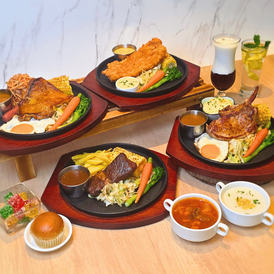 港式怀旧铁板晚市套餐 (6-8月)